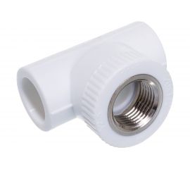 Тройник КРОСС PPRC комбинированный, 20х1/2 ВР 62685 