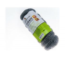 Металлическая губка EUROHOUSE спираль 10 шт в сетке 11994 