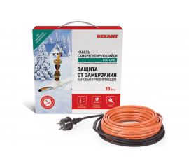 Комплект нагревательного саморегулирующегося кабеля REXANT пищевой 10HTM2-CT 51-0608 
