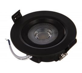 Светодиодный светильник ЭРА KL LED 22A-5 4K BK круглый поворотн LED SMD 5W 4000K Б0039687 