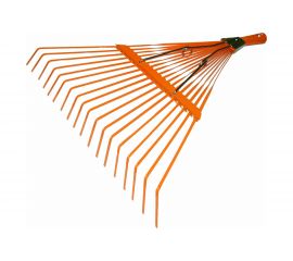 Пластинчатые веерные грабли без рукоятки SKRAB 455 мм, 18Т, амортизирующие 28409 