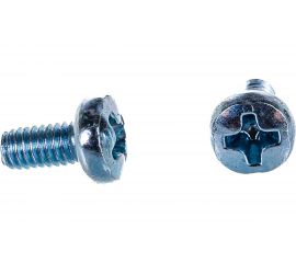 Винт КРЕП-КОМП полуцилиндрическая головка, цинк DIN7985 4х8 90шт вц48мф 