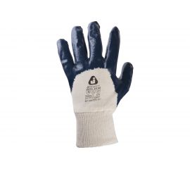 Защитные перчатки с нитриловым покрытием JetaSafety JN063/L 