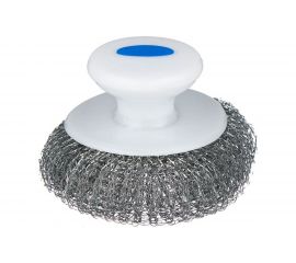 Металлическая оцинкованная плетеная губка EUROHOUSE с ручкой 7745 