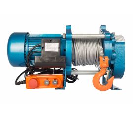 Электрическая лебедка TOR ЛЭК-500 E21 (KCD) 500 кг, 220 В с канатом 30 м 1002131 