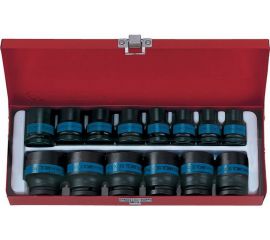 Набор ударных торцевых головок KING TONY 1/2 шестигранные 14 предметов 4414MP 