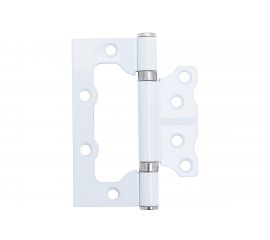 Петля Аллюр 100х75 2ВВ WW белая БЛИСТЕР пара Б750 