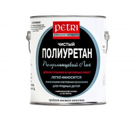 Полиуретановый лак Petri Diamond Hard полуглянцевый PC311101 
