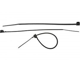 Хомут нейлоновый черный 50 шт. (100х2.5 мм; тип 7) ЗУБР 4-309037-25-100 