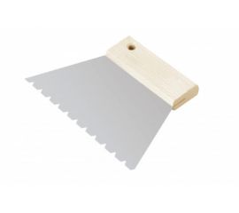 Нержавеющий шпатель COMENSAL трапецевидный 150 мм, зуб 8х8 532-00 