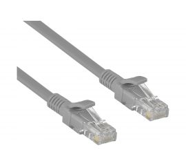 Патч-корд ExeGate UTP-RJ45-RJ45-5e-CU-1,5M-GY, UTP, cat.5e, 1.5м, медь, серый 282010 
