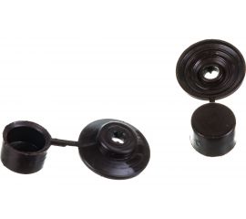 Шляпка для шиферного гвоздя Стройбат коричневая 100 шт 9949 