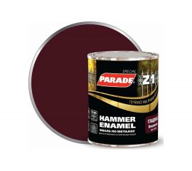 Эмаль по металлу PARADE Z1 гладкая RAL 3005 вишневый 0,75 л Лк-00006333 