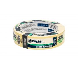 Многофункциональная малярная лента Blue Dolphin Masking Tape желтая 30мм х 50м 01-7-13 ST627 