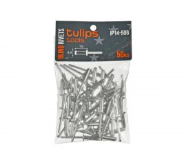 Вытяжные заклепки Tulips tools 4.8х16 мм, 50 шт IP14-506 