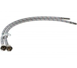 Гибкая подводка для смесителя Профсан ПСМ 60 см., 1/2-М10 пара PS-FMF60 