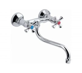 Смеситель для кухни FAUZT настенный, тип См-МДРНА FZs-490-07 
