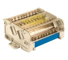 Распределительный блок DKC на DIN-рейку 4р, 100А, 5x6мм 2x7,5мм, BD10074 