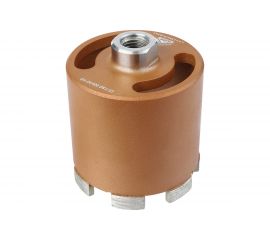 Сверло алмазное для подрозетников DH-DE400 (82/65 мм; M16; 7 сегментов) Адель ДУУ00005757 