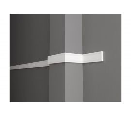 Стеновой молдинг Decor-Dizayn ударопрочный влагостойкий под покраску 52Х11Х2000мм 156А 