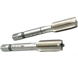 Машинно-ручной метчик TORNERI М13х1.25 комплект из 2-х штук Р6М5 035264 