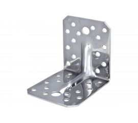 Уголок GAH ALBERTS перфо., нерж., усил., 105x105x90x2,5 мм 335267 