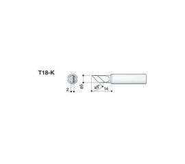 Наконечник 5 мм для паяльников FX-8801/FX-600 HAKKO T18-K 