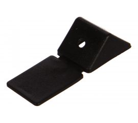 Мебельный уголок с шурупом Зубр цвет черный, 4,0x15мм, ТФ6, 4шт 4-308256-7 