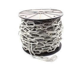 Длиннозвенная цепь Партнер DIN 763, 5 мм, 30 м 828004 