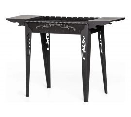 Садовый мангал с двумя боковыми полками GRATAR МС 740 