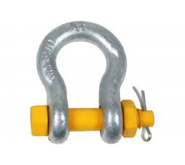 Такелажная омегообразная скоба со шплинтом HAKLIFT грузоподъемность 2 т SAK20PLBP 