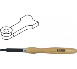 Резец токарный со сменной режущей пластиной (10х105х345 мм; твердосплавный) NAREX 819012 