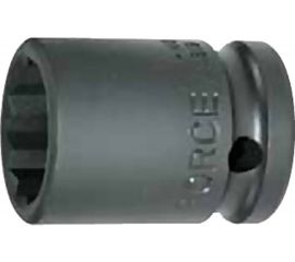 Головка короткая ударная 12-гранная (22 мм; 1/2DR) FORCE 44822 