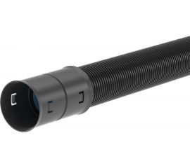 Жесткая двустенная труба для кабельной канализации DKC 6м, 8кПа, диаметр 160 мм, цвет черный 160916A-8K 