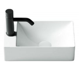 Умывальник Ceramica Nova Element накладной, прямоугольный 375х215х100 мм CN5008 