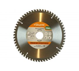 Диск пильный (210x30/20 мм; 60 зубьев; Мульти рез) Sturm 9023-210-30/20-60 