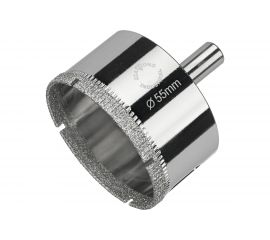 Коронка алмазная по керамике, плитке и стеклу 55 мм Diamond Industrial DIDCBC055 