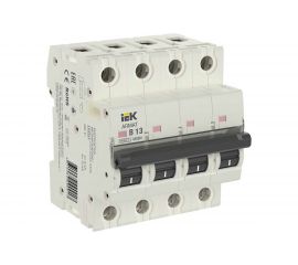 Автоматический выключатель IEK M06N 4P B 50А AR-M06N-4-B050 