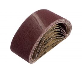 Лента абразивная бесконечная на тканевой основе (10 шт; 75х457 мм; Р60) TUNDRA 1300819 