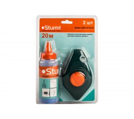 Отбивной шнур Sturm 2025-02-CL20 