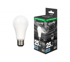 Светодиодная лампа ECON LED A 25Вт E27 6500K A67 ES 7125022 