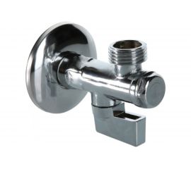 Шаровой угловой кран с фильтром для подключения сантехнических приборов 1/2х1/2 Valtec VT.282.N.0404 