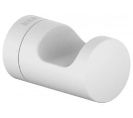 Одинарный крючок IDDIS NOA сплав металлов, белый матовый NOAWT10i41 