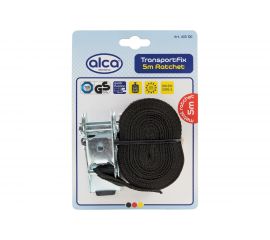 Ремень для крепления багажа Alca 5 м х 25 мм, с трещоткой 405100 