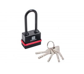 Навесной замок БУЛАТ ВС 3-Н55-01 ПЛ (всепогодный; 5 ключей; 8 мм) 13984 