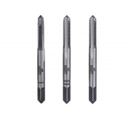 Набор метчиков из 3-х шт. Bucovice Tools М 4, шаг 0.7 мм 115CrV3 110040-3 