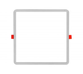 Светодиодная квадратная встраиваемая панель OGM с регулировкой, 20Вт, 1500Лм, ДБ, 232х232х24мм. LP-23 