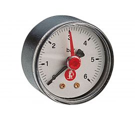 Манометр Giacomini R225, 1/4, PN, бар-0-6, осевой R225Y001 
