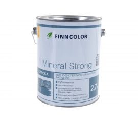Фасадная краска FINNCOLOR MINERAL STRONG водно дисперсионная, матовая, база A 2,7л 700001279 