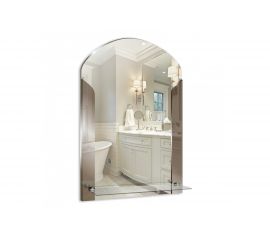 Зеркало mixline Муза 390х580 с полкой 525467 